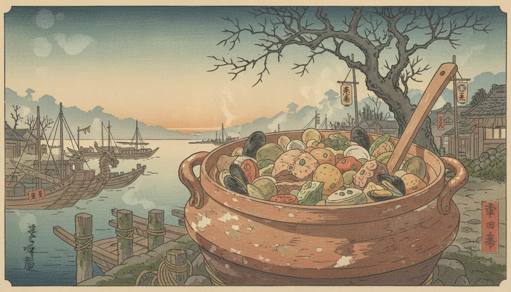 a fisherman's stew served straight from the pot